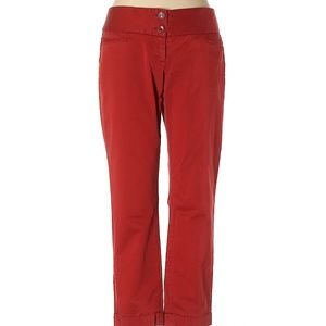 The Limited Cropped Red Pants Size 0